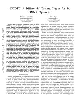 OODTE: A Differential Testing Engine for the ONNX Optimizer