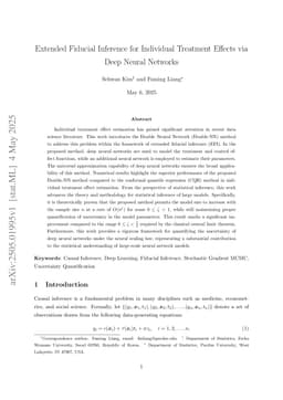 Extended Fiducial Inference for Individual Treatment Effects via Deep Neural Networks