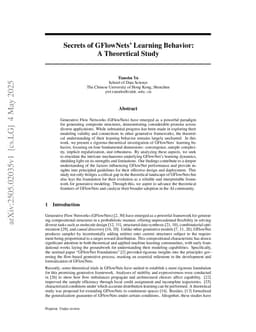 Secrets of GFlowNets' Learning Behavior: A Theoretical Study