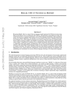 Bielik 11B v2 Technical Report