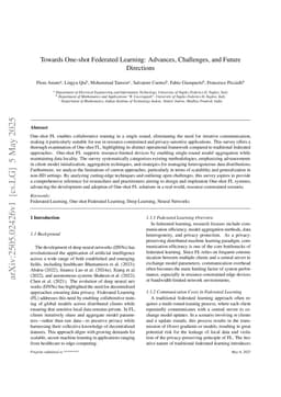 Towards One-shot Federated Learning: Advances, Challenges, and Future Directions