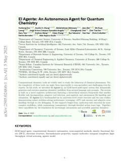 El Agente: An Autonomous Agent for Quantum Chemistry
