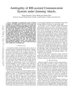 Antifragility of RIS-assisted Communication Systems under Jamming Attacks