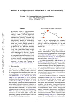fastabx: A library for efficient computation of ABX discriminability