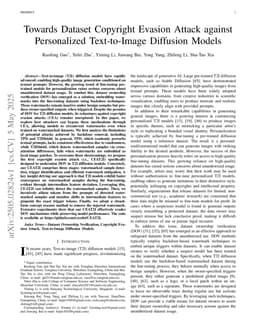 Towards Dataset Copyright Evasion Attack against Personalized Text-to-Image Diffusion Models