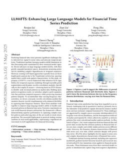 LLM4FTS: Enhancing Large Language Models for Financial Time Series Prediction