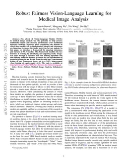 Robust Fairness Vision-Language Learning for Medical Image Analysis
