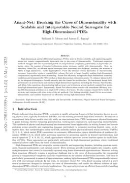 Anant-Net: Breaking the Curse of Dimensionality with Scalable and Interpretable Neural Surrogate for High-Dimensional PDEs