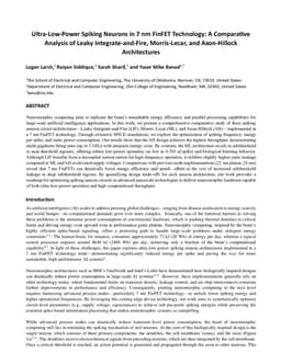 Ultra-Low-Power Spiking Neurons in 7 nm FinFET Technology: A Comparative Analysis of Leaky Integrate-and-Fire, Morris-Lecar, and Axon-Hillock Architectures