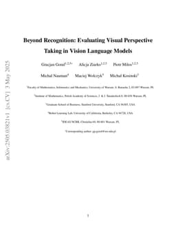 Beyond Recognition: Evaluating Visual Perspective Taking in Vision Language Models
