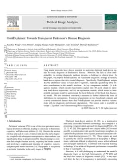 PointExplainer: Towards Transparent Parkinson's Disease Diagnosis