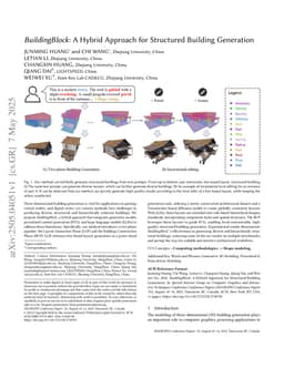 BuildingBlock: A Hybrid Approach for Structured Building Generation