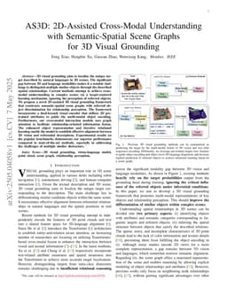 AS3D: 2D-Assisted Cross-Modal Understanding with Semantic-Spatial Scene Graphs for 3D Visual Grounding