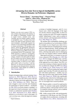 Advancing Zero-shot Text-to-Speech Intelligibility across Diverse Domains via Preference Alignment