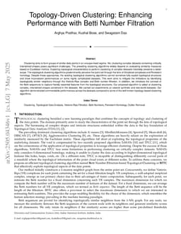 Topology-Driven Clustering: Enhancing Performance with Betti Number Filtration