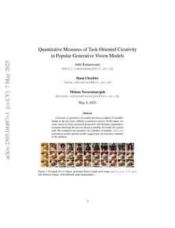 Defining and Quantifying Creative Behavior in Popular Image Generators