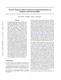 WATCH: Weighted Adaptive Testing for Changepoint Hypotheses via Weighted-Conformal Martingales