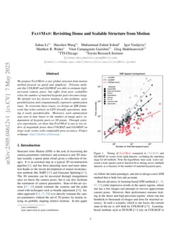 FastMap: Revisiting Dense and Scalable Structure from Motion