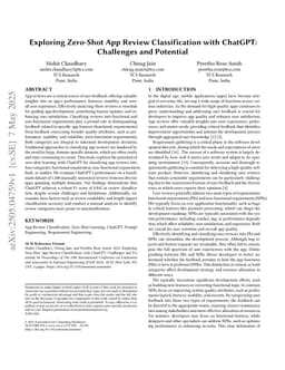 Exploring Zero-Shot App Review Classification with ChatGPT: Challenges and Potential