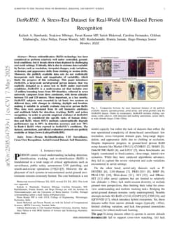 DetReIDX: A Stress-Test Dataset for Real-World UAV-Based Person Recognition
