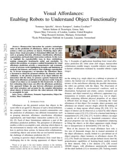 Visual Affordances: Enabling Robots to Understand Object Functionality