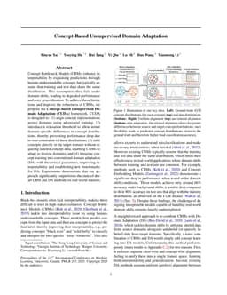 Concept-Based Unsupervised Domain Adaptation