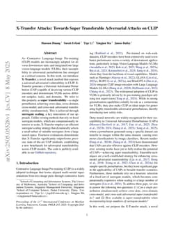 X-Transfer Attacks: Towards Super Transferable Adversarial Attacks on CLIP