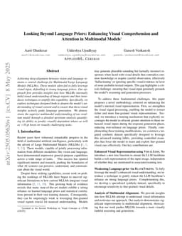 Looking Beyond Language Priors: Enhancing Visual Comprehension and Attention in Multimodal Models