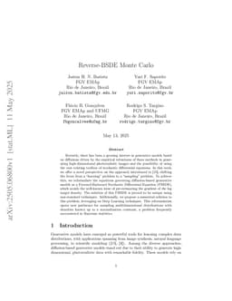 Reverse-BSDE Monte Carlo