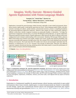 Imagine, Verify, Execute: Memory-Guided Agentic Exploration with Vision-Language Models