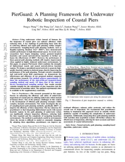 PierGuard: A Planning Framework for Underwater Robotic Inspection of Coastal Piers
