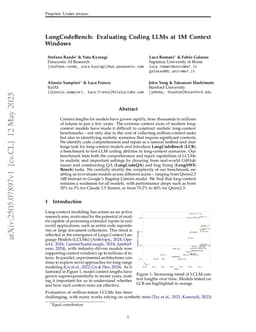 LongCodeBench: Evaluating Coding LLMs at 1M Context Windows