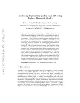 Evaluating Explanation Quality in X-IDS Using Feature Alignment Metrics