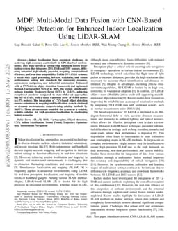 MDF: Multi-Modal Data Fusion with CNN-Based Object Detection for Enhanced Indoor Localization Using LiDAR-SLAM