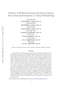 A Survey of 3D Reconstruction with Event Cameras: From Event-based Geometry to Neural 3D Rendering