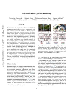 Variational Visual Question Answering