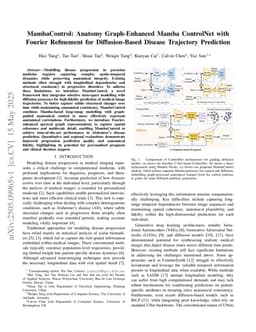 MambaControl: Anatomy Graph-Enhanced Mamba ControlNet with Fourier Refinement for Diffusion-Based Disease Trajectory Prediction