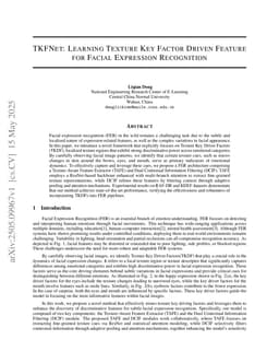 TKFNet: Learning Texture Key Factor Driven Feature for Facial Expression Recognition