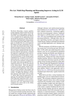 Pre-Act: Multi-Step Planning and Reasoning Improves Acting in LLM Agents