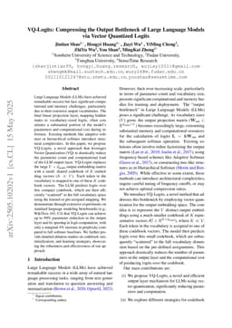 VQ-Logits: Compressing the Output Bottleneck of Large Language Models via Vector Quantized Logits