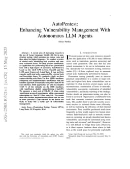 AutoPentest: Enhancing Vulnerability Management With Autonomous LLM Agents