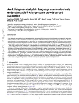 Are LLM-generated plain language summaries truly understandable? A large-scale crowdsourced evaluation