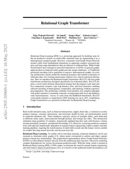 Relational Graph Transformer