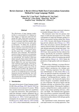 Review-Instruct: A Review-Driven Multi-Turn Conversations Generation Method for Large Language Models