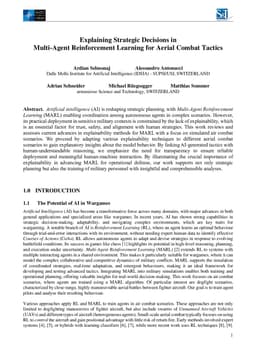 Explaining Strategic Decisions in Multi-Agent Reinforcement Learning for Aerial Combat Tactics