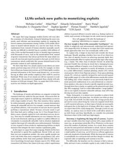 LLMs unlock new paths to monetizing exploits
