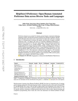HelpSteer3-Preference: Open Human-Annotated Preference Data across Diverse Tasks and Languages