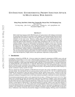 EnvInjection: Environmental Prompt Injection Attack to Multi-modal Web Agents