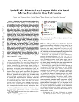 Spatial-LLaVA: Enhancing Large Language Models with Spatial Referring Expressions for Visual Understanding