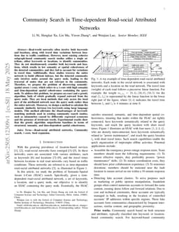 Community Search in Time-dependent Road-social Attributed Networks